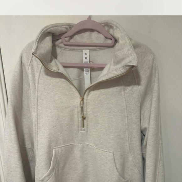 Lululemon scuba oversized funnel-neck half zip - Picture 2 of 4